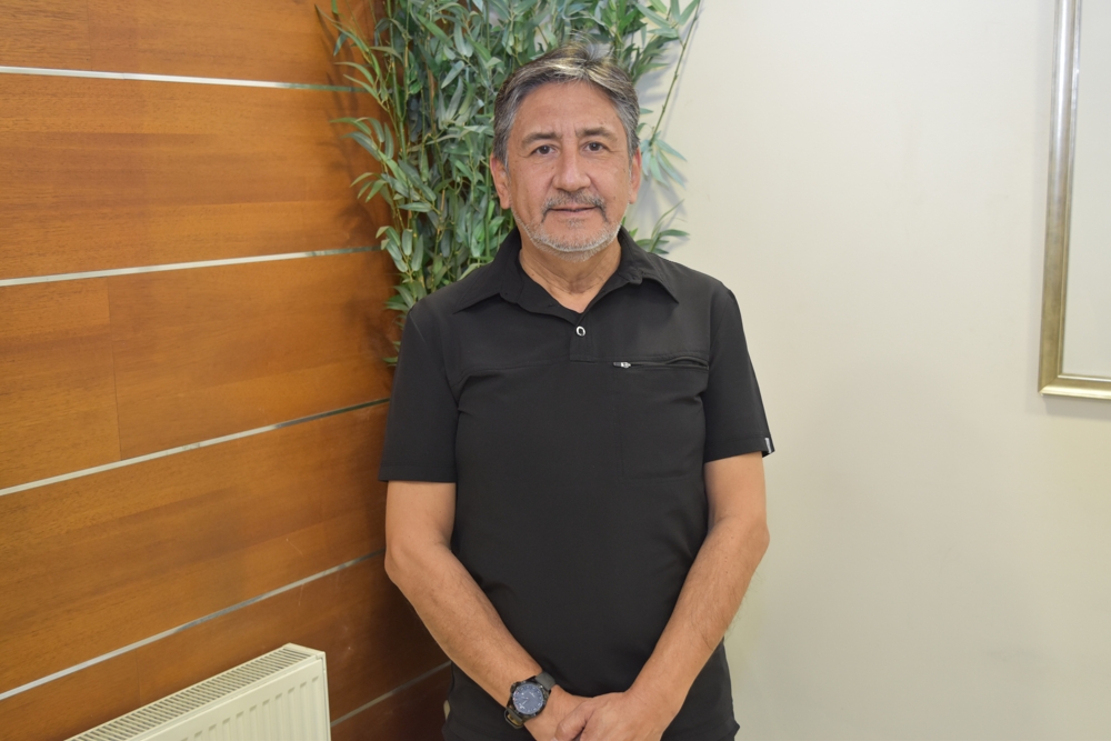 Laboratorista Pedro Suárez